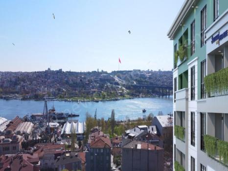 Well Designed Apartments In Beyoglu With Golden Horn View