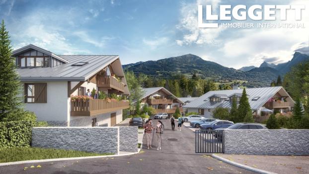 1 Bedroom Off-Plan Apartment For Sale Close To Samoens With Private Parking, Ski Locker And Storage Room