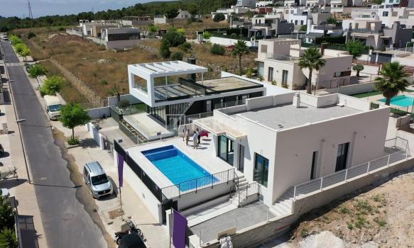 Bran New Villas In Polop, Alicante, Costa Blanca