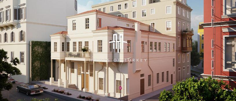 Restored Historical Apartments In Beyoğlu Center