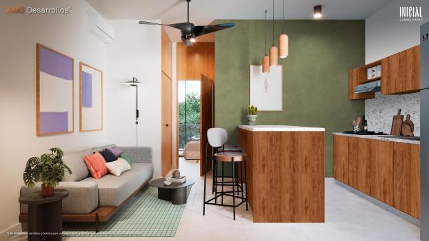 1 Bedroom Apartment In Merida Yucatan - Pre-Sale March 2026