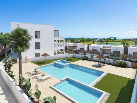 New build, 2 bedroom, 2 bathroom apartment in Los Alcazares