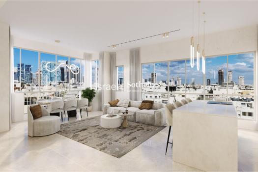 Apartment 111 square meters, 4 rooms in Tel Aviv