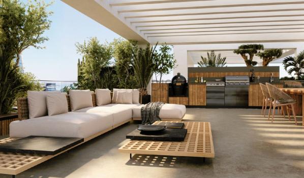 3 Bed Penthouse Apartment With Roof Garden In Agia Triada Limassol