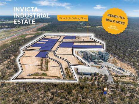 Invicta Industrial Estate - 70% Sold. Final Lots Now Available.