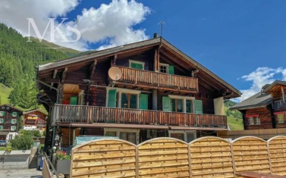 Cozy Attic Apartment Directly On The Goms Cross-Country Ski Trail